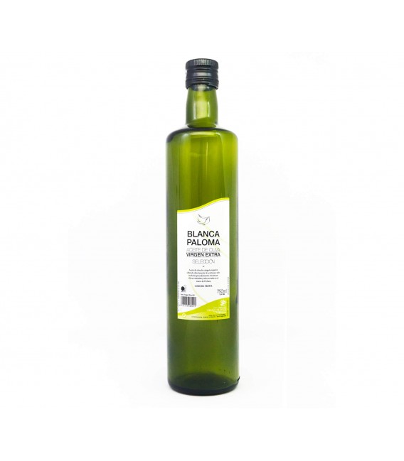 AOVE Blanca Paloma. Botella de cristal 750 ml.