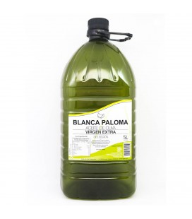 Aceite de Oliva Virgen Extra Blanca Paloma. Garrafa 5 litros